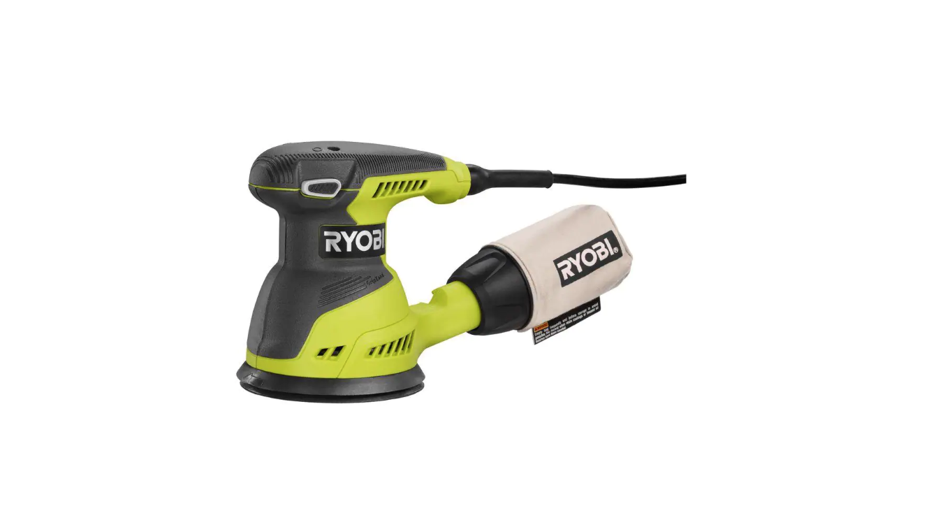 RYOBI RS290G 2.6 Amp Corded 5 in. Random Orbital Sander