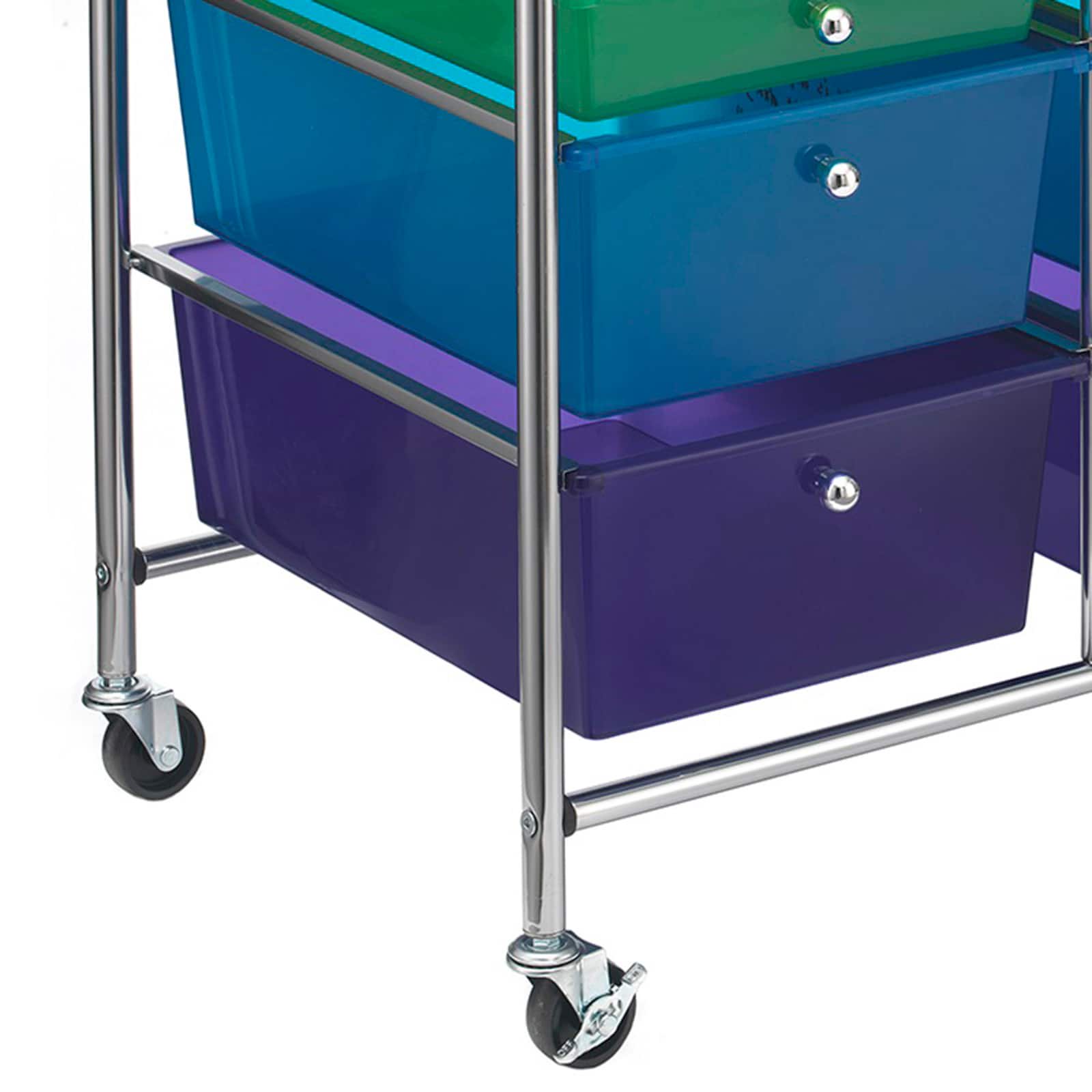 Simply Tidy Multicolor 12 Drawer Rolling Cart