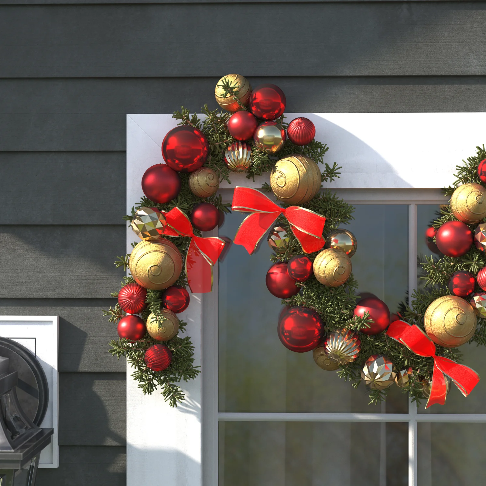 72” in. Faux Garland