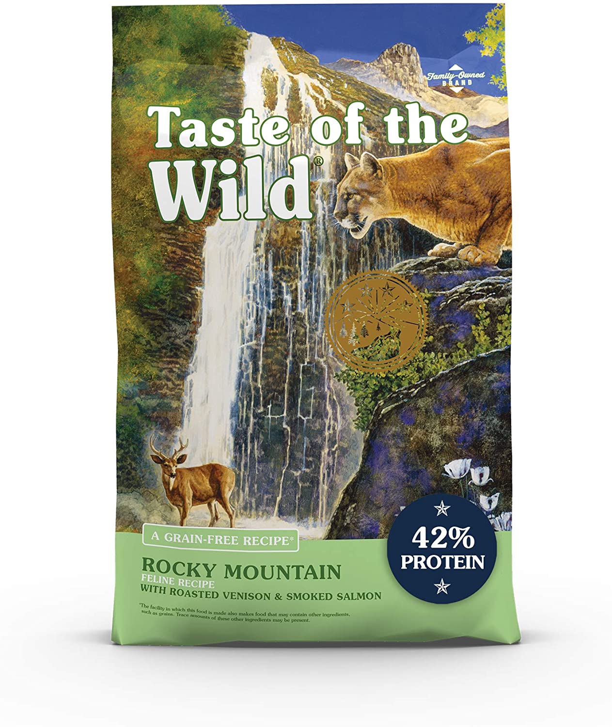 Taste Of The Wild High Protein Real Meat Recipes Premium Dry Cat Food With Superfoods And Nutrients Like Probiotics. Vitamins And Antioxidants For Adult Cats And Kittens 14 Pound (Pack of 1)