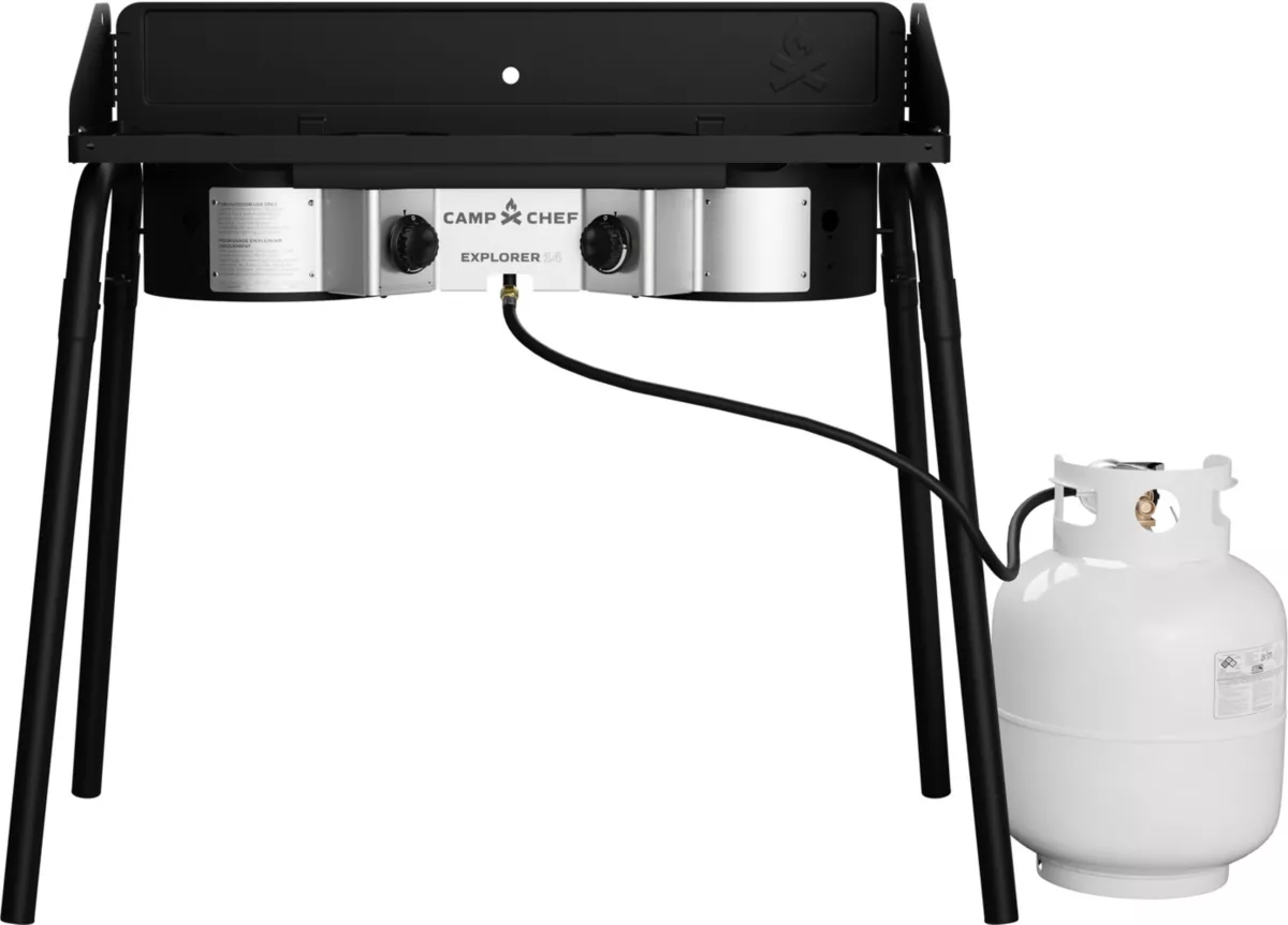 Camp Chef Explorer 14 Deluxe Face Plate 2 Burner Stove