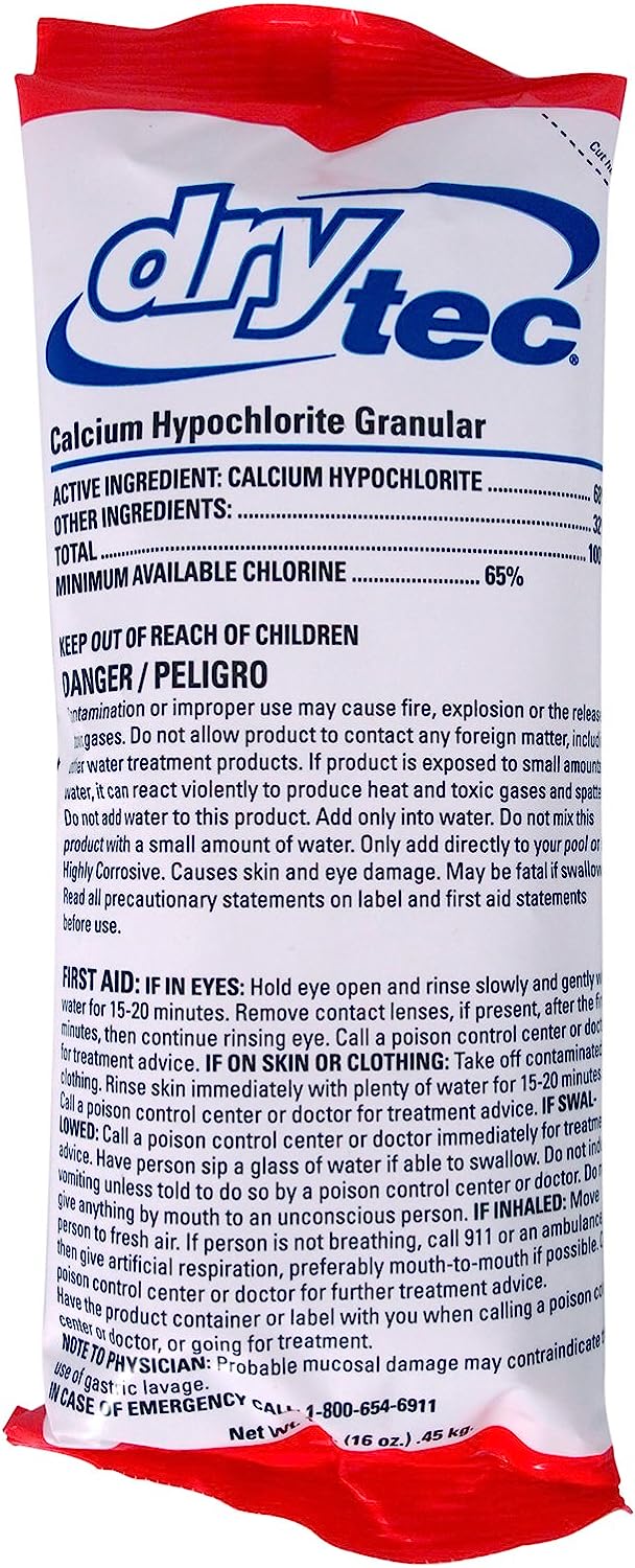 Dry Tec 1-1901-12 Treatment Pool Shock. 12-Pack