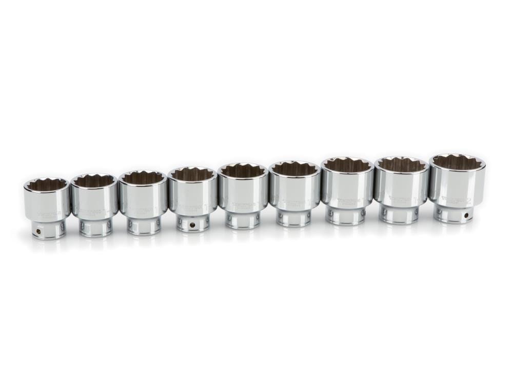 TEKTON 9-Piece Standard (SAE) 3/4-in Drive 12-point Set Intermediate Socket Set