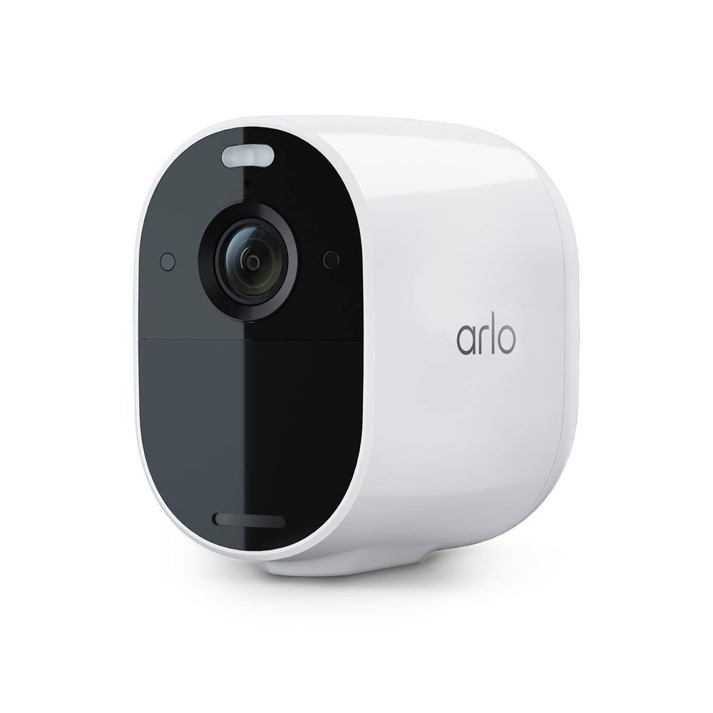 Arlo VMC2030-100NAS Essential Spotlight Camera- Wireless Security. 1080p Video. Color Night Vision. 2-Way Audio. 1 Pack. White