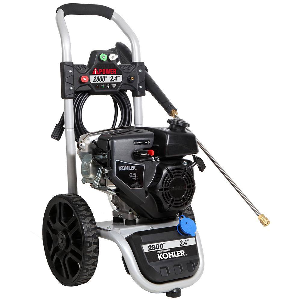 A-iPower PWF2800KH 2800 PSI 2.4 GPM Kohler Cold Water Gas Pressure Washer