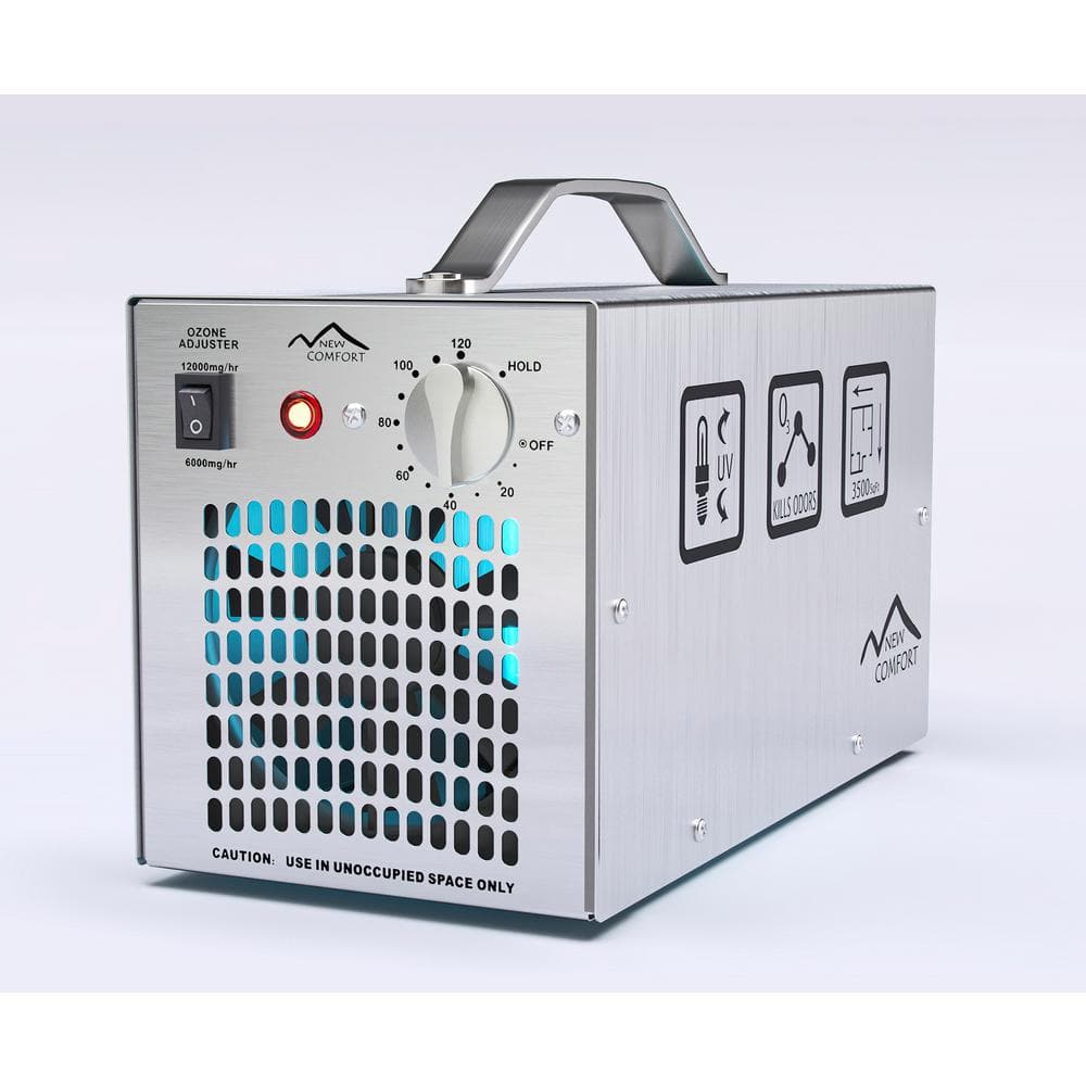 New Comfort SS7000_Stainless SS7000 Stainless Steel Commercial Air Purifier and Ozone Generator with UV
