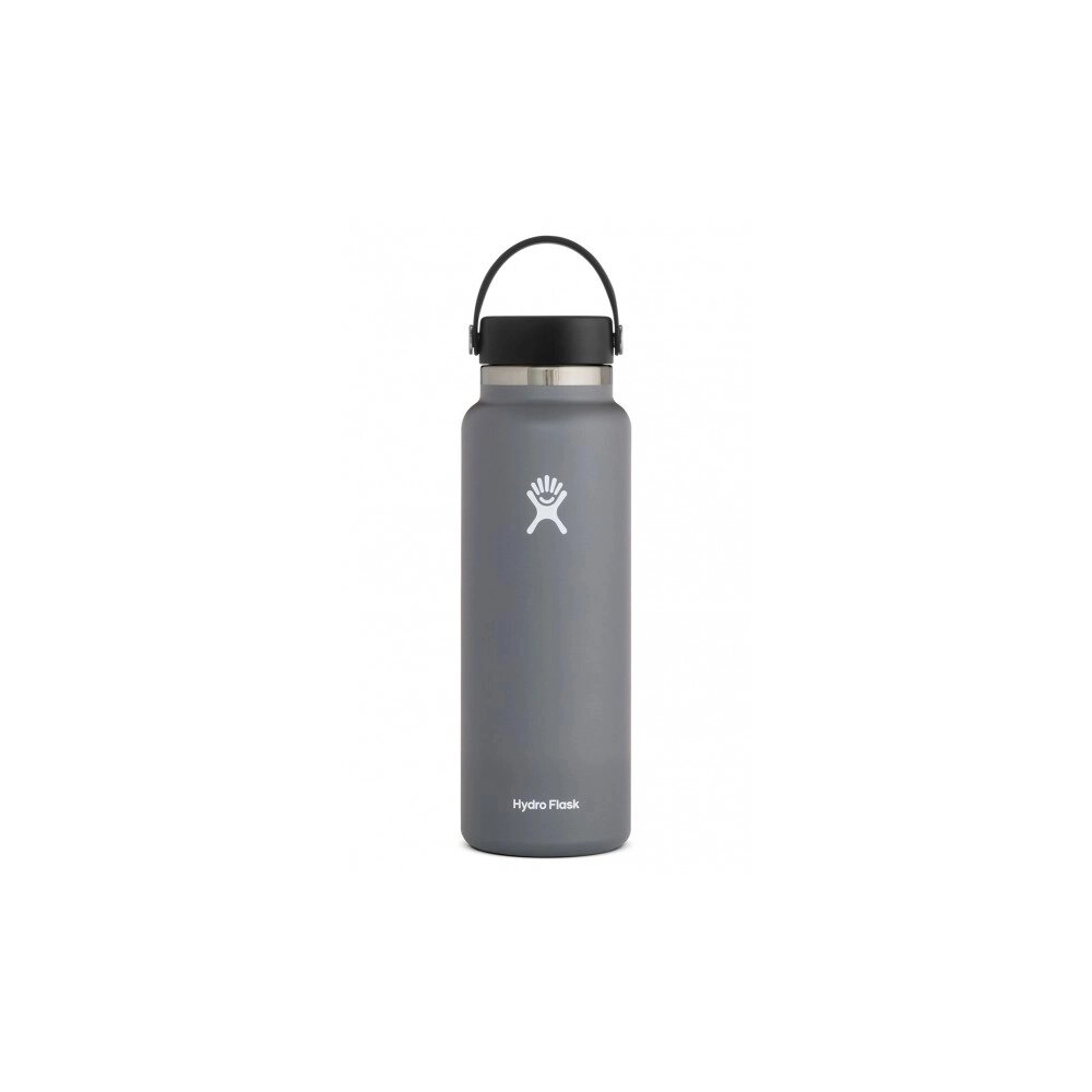 Hydro Flask 40oz Wide Mouth Bottle. Stone