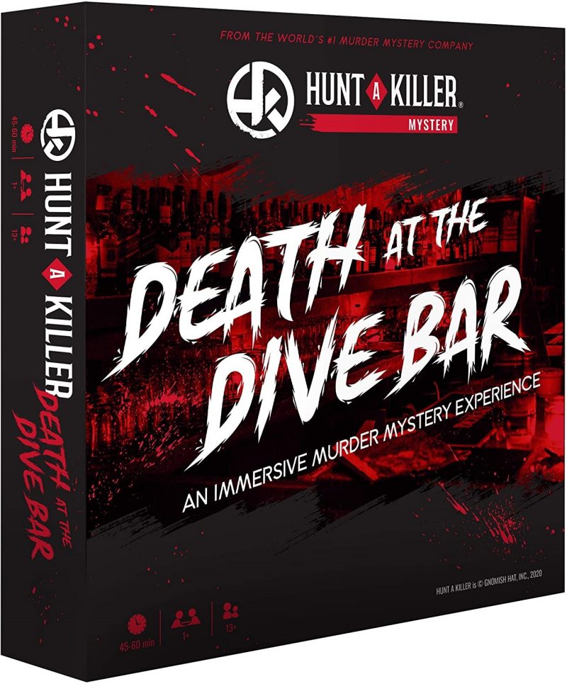 Hunt A Killer Mystery Game Death at The Dive Bar Murder . Age 14+