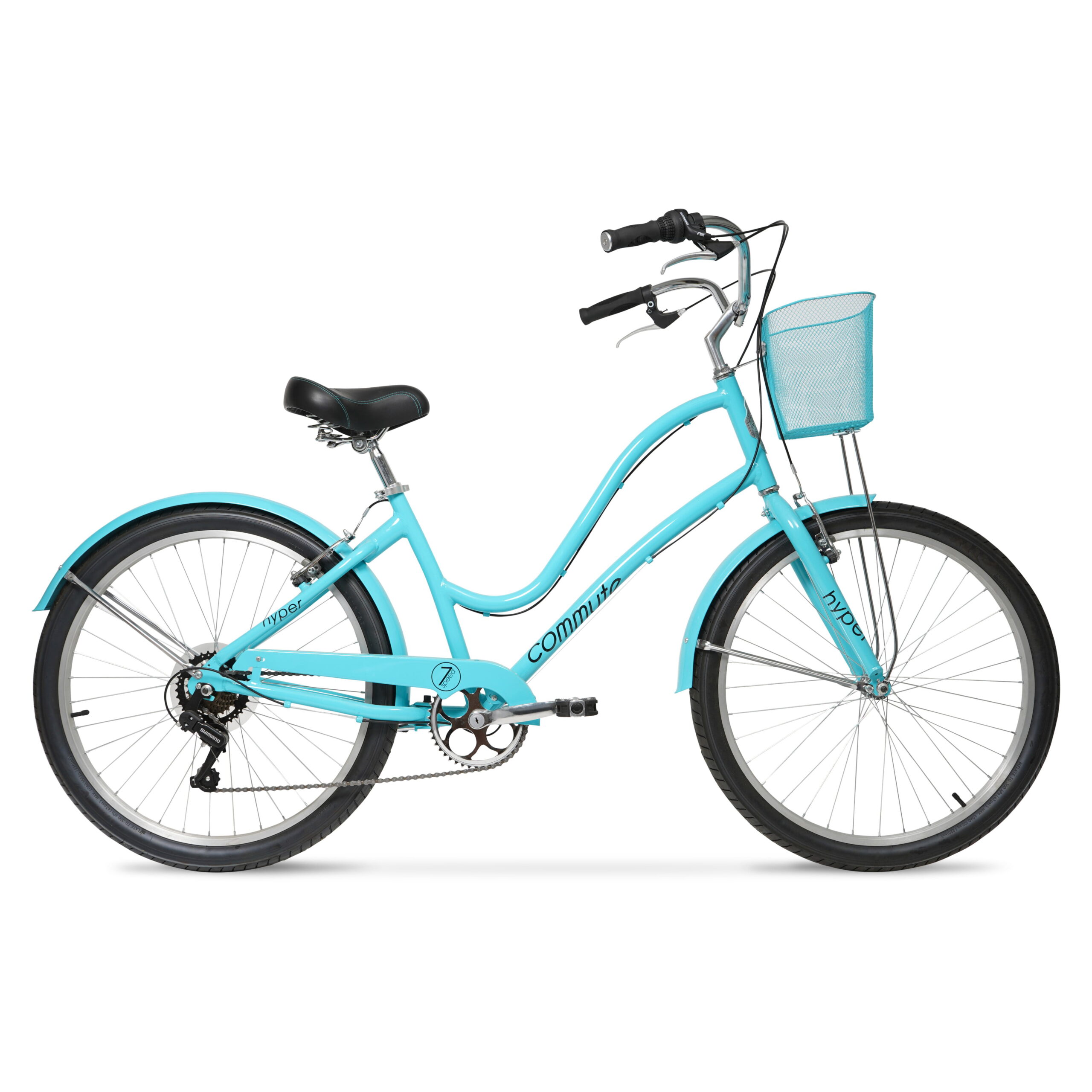 Hyper Bicycle 26″ Woman-s Commute Neon Teal