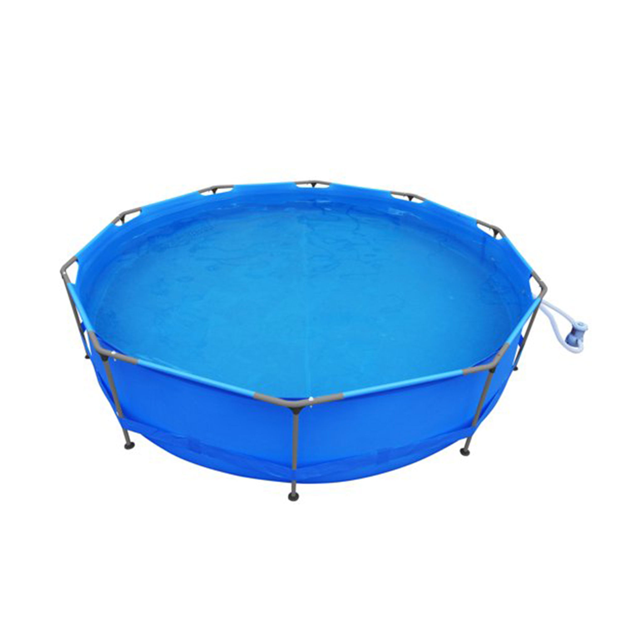 Avenli Frame Round 12 Foot by 30 Inch 1.617 Gal Easy Assembly Swimming Pool