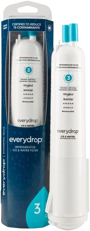 everydrop by Whirlpool Ice and Water Refrigerator Filter 3. EDR3RXD1. Single-Pack