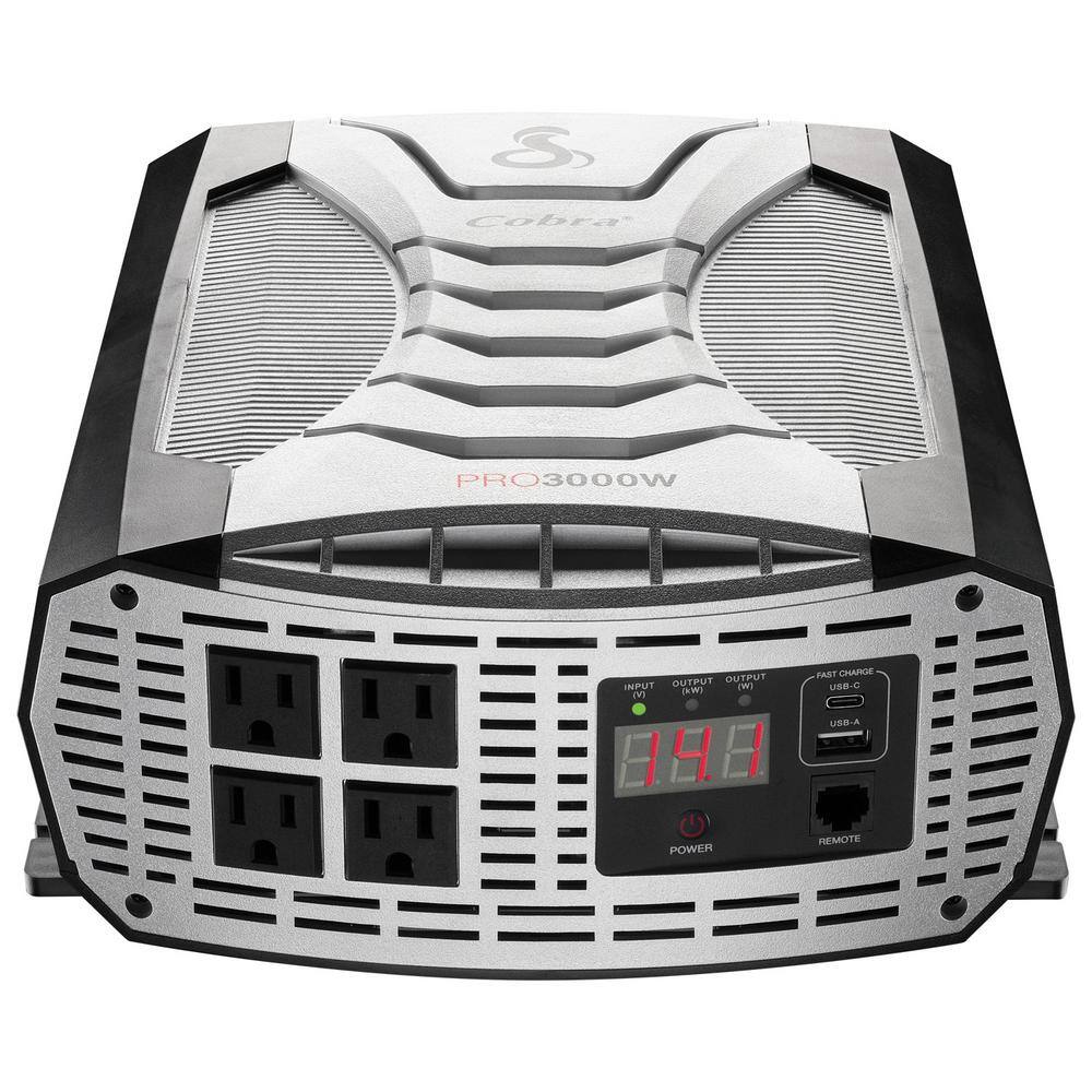 COBRA:Cobra CPI3000W 3.000-Watt PRO Power Inverter
