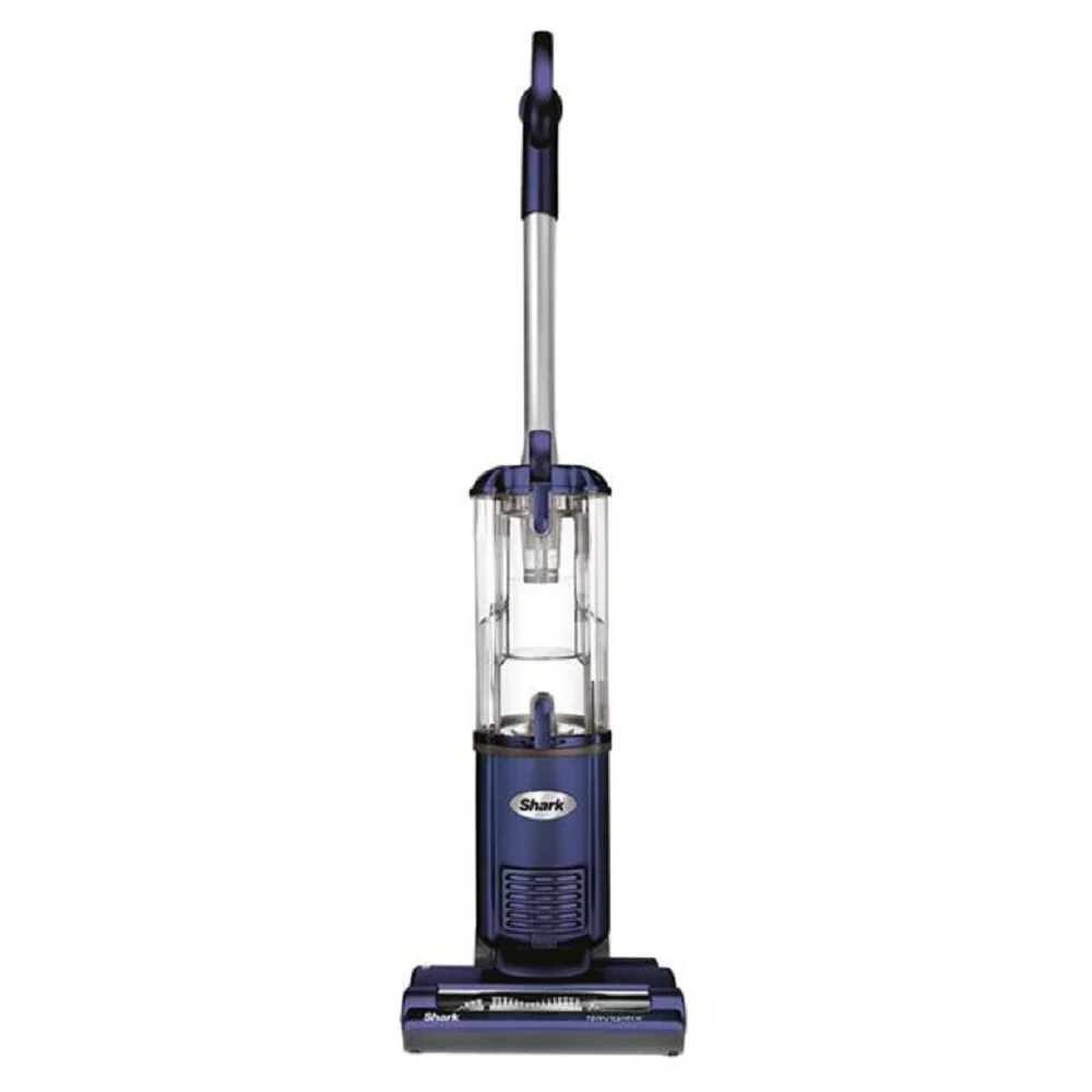 Shark NV105 Navigator Light Upright Vacuum with Large Dust Cup Capacity. Duster Crevice Tool & Upholstery Tool for Dependable Multi-Surface Cleaning. Blue