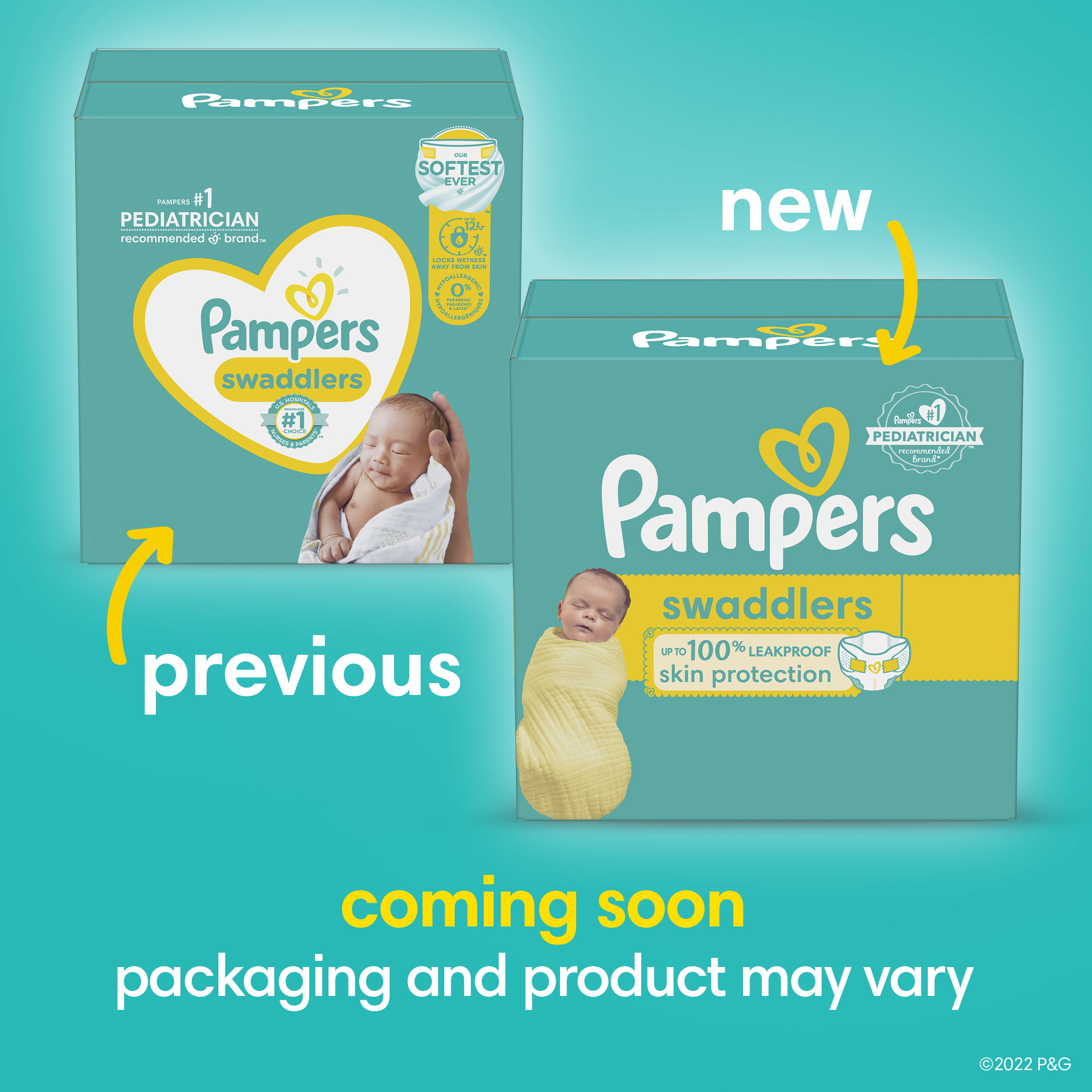 Pampers Swaddlers Newborn Diapers Size 0 84 Count