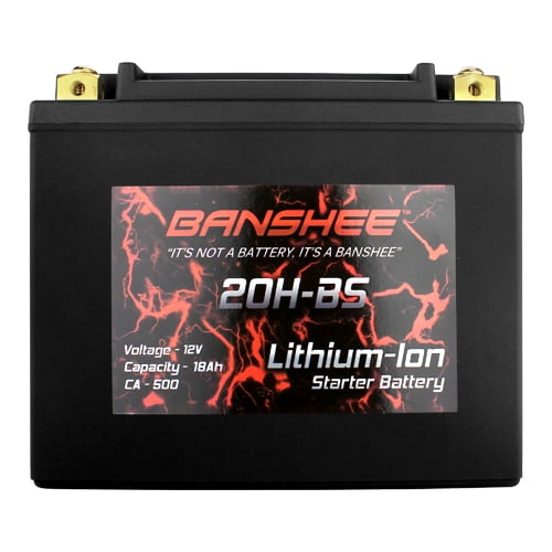 Banshee Lithium-Ion Motorcycle Battery Replaces 65991-82B