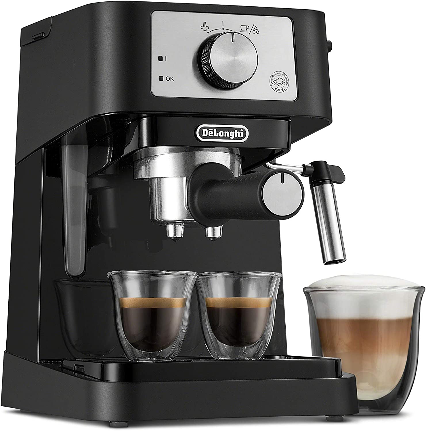 De-Longhi Stilosa Manual Espresso Machine EC260BK