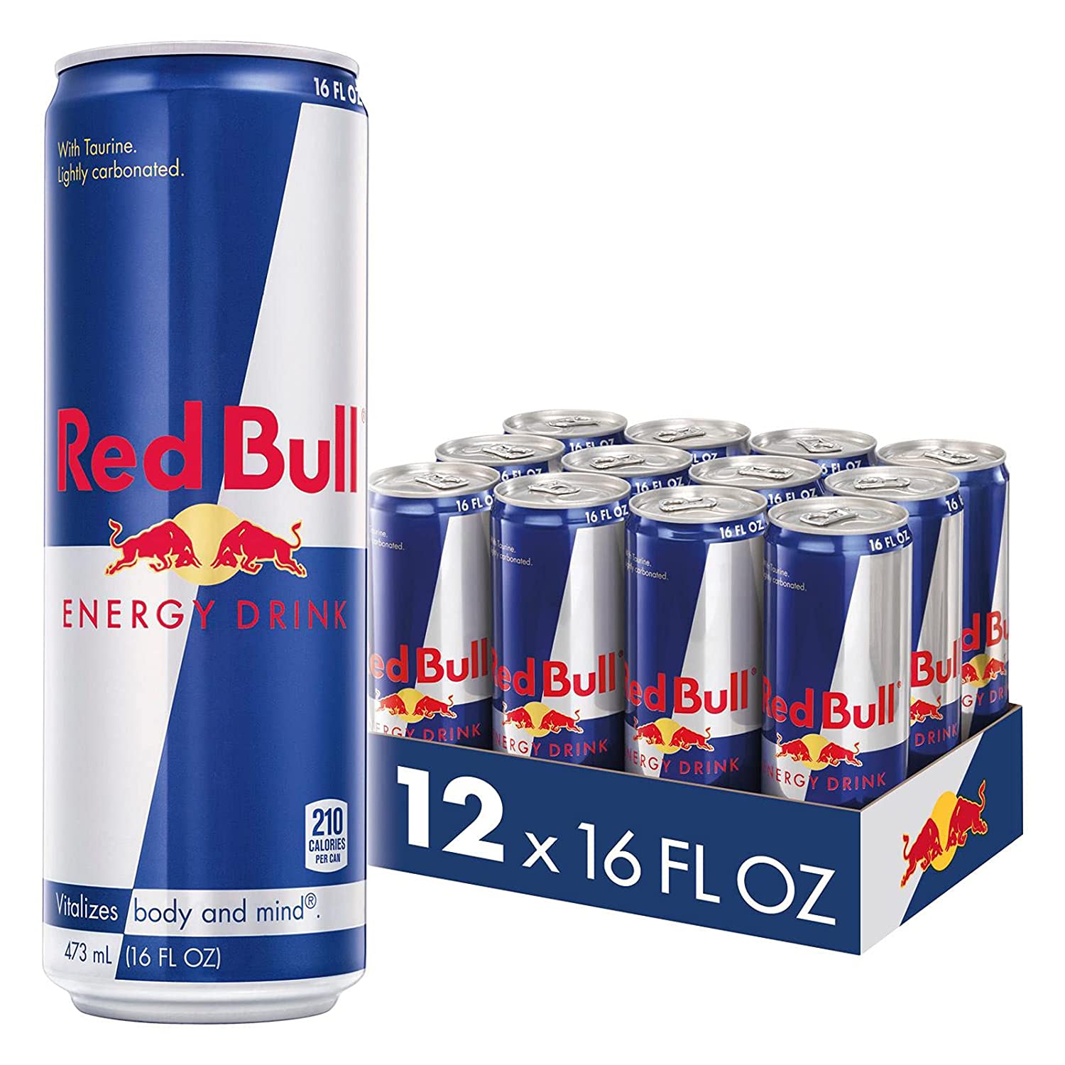Red Bull Energy Drink 16 Fl Oz (12 Count)