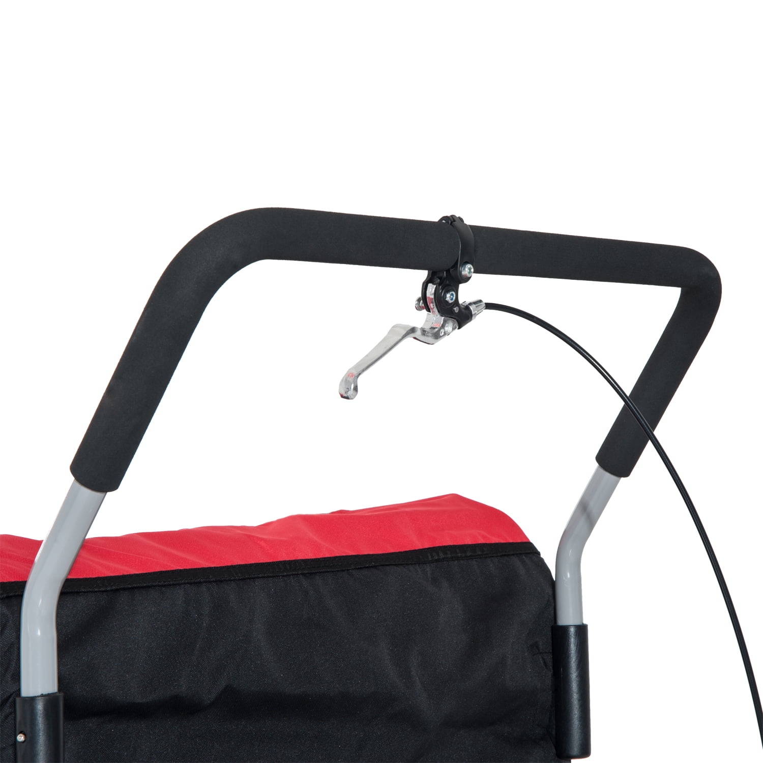 Aosom 2-in-1 Child Bike Trailer and Double Stroller