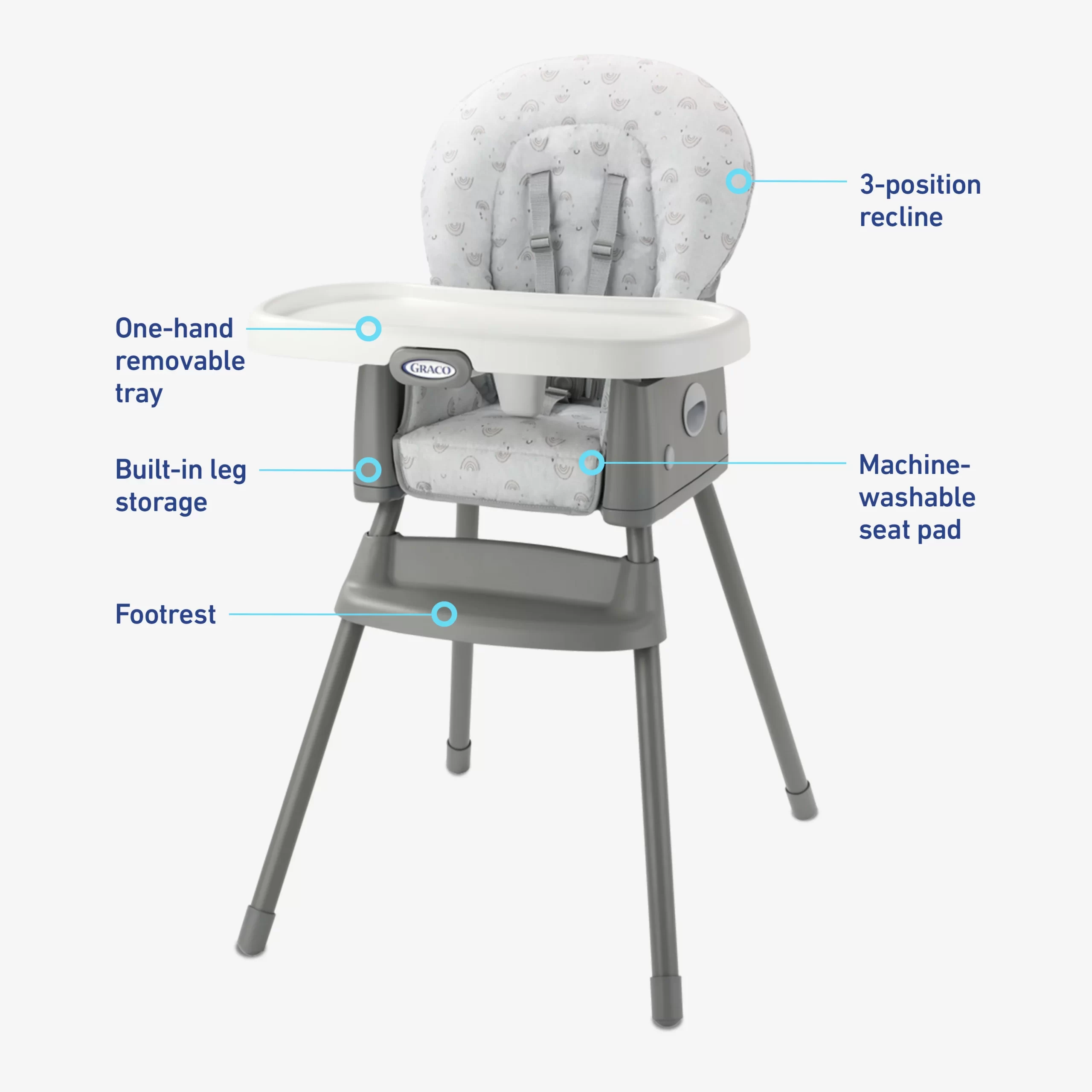 Graco SimpleSwitch Highchair - Reign