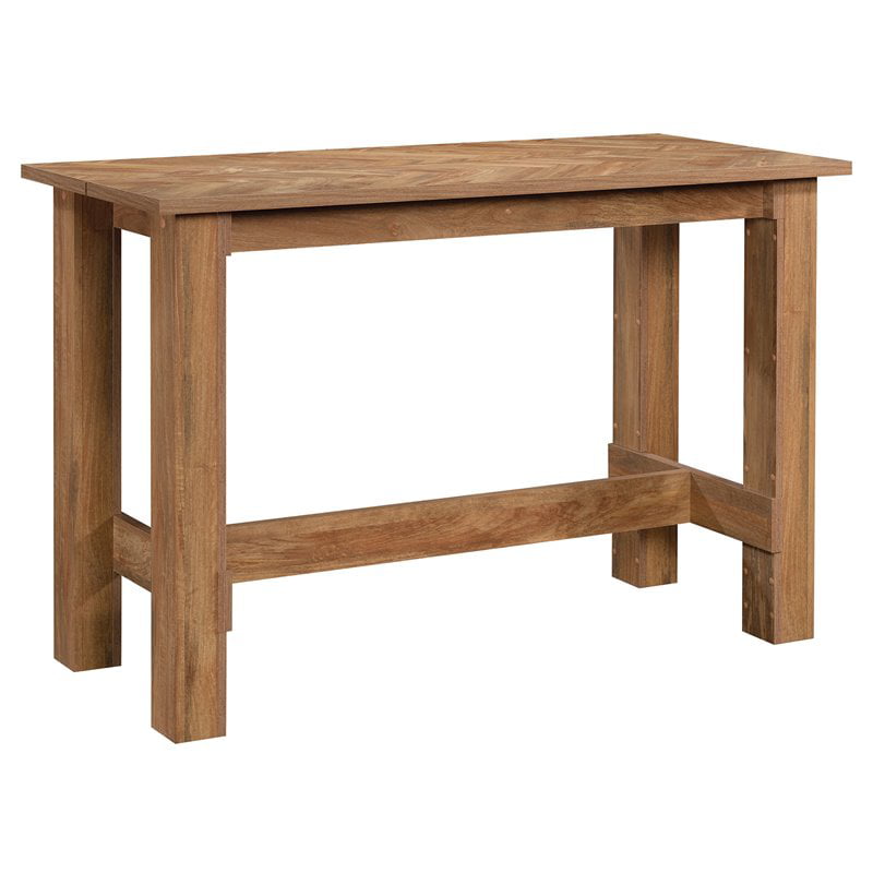 Sauder 427126 Boone Mountain Counter Height Dining Table. Sindoori Mango Finish