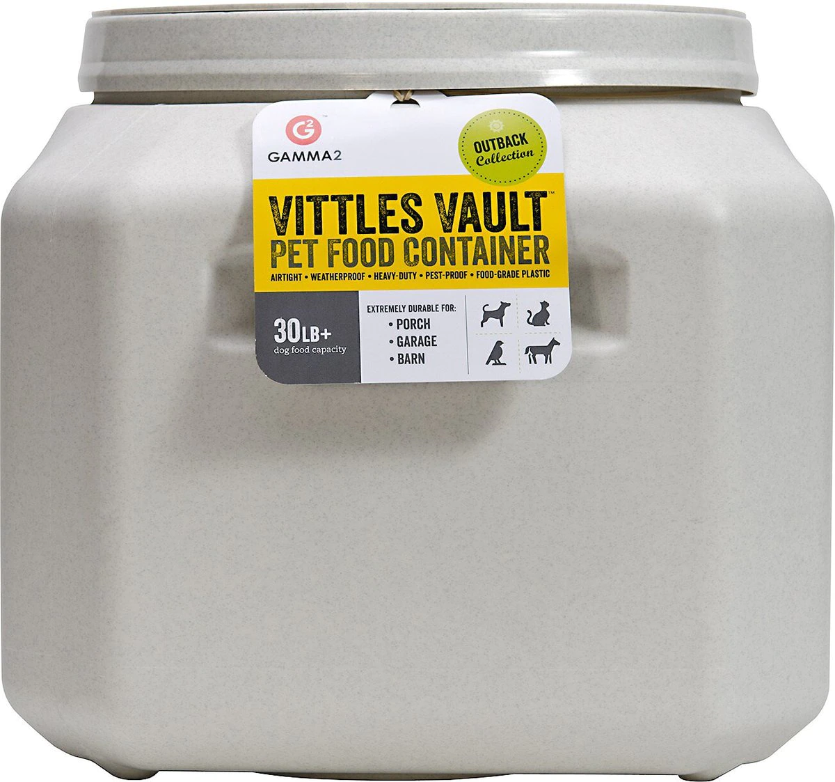 Gamma2 Vittles Vault Pet Food Storage 30lbs