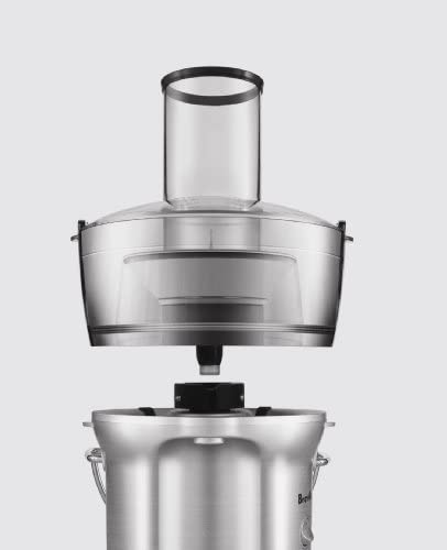 Breville Juice Fountain Compact Juicer. Silver. BJE200XL
