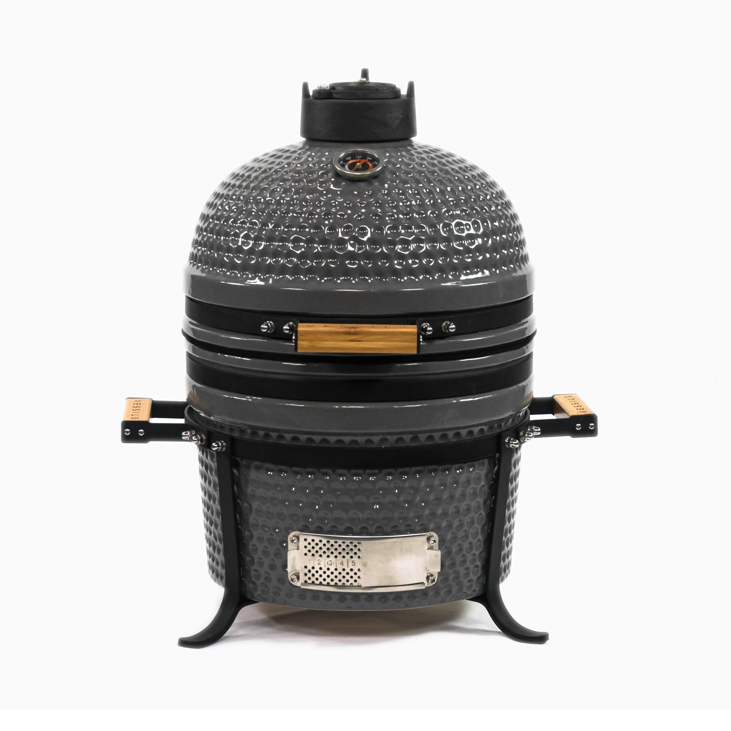 VESSILS MY15TT004 12.6-in W Gray Kamado Charcoal Grill