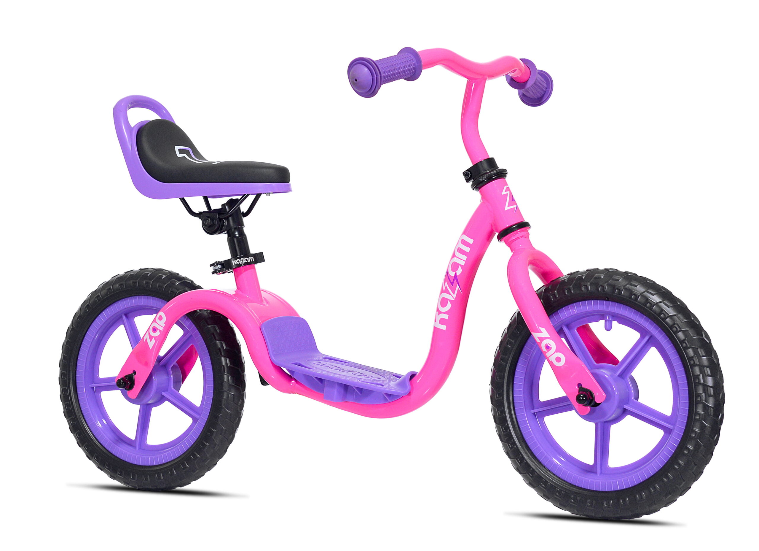 KaZAM 12″ Child-s Balance Bike & Helmet. Pink
