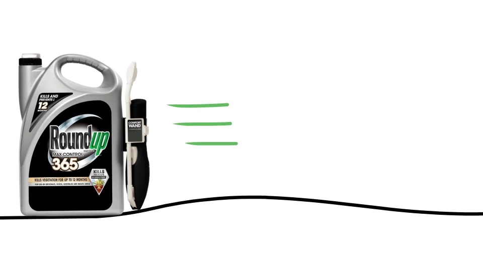 Roundup Ready-To-Use Max Control 365 with Comfort Wand 1.33 gal.