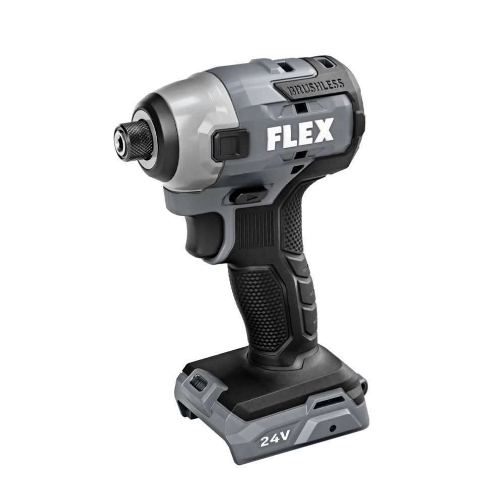 FLEX 24-volt 1/4-in Variable Speed Brushless Cordless Impact Driver (Tool only)