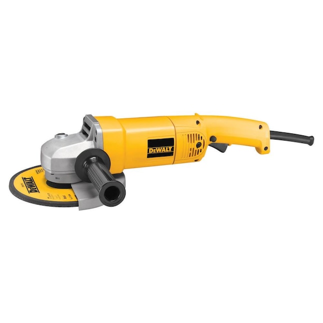 DEWALT DW840 7-in 13 Amps Trigger Switch Corded Angle Grinder