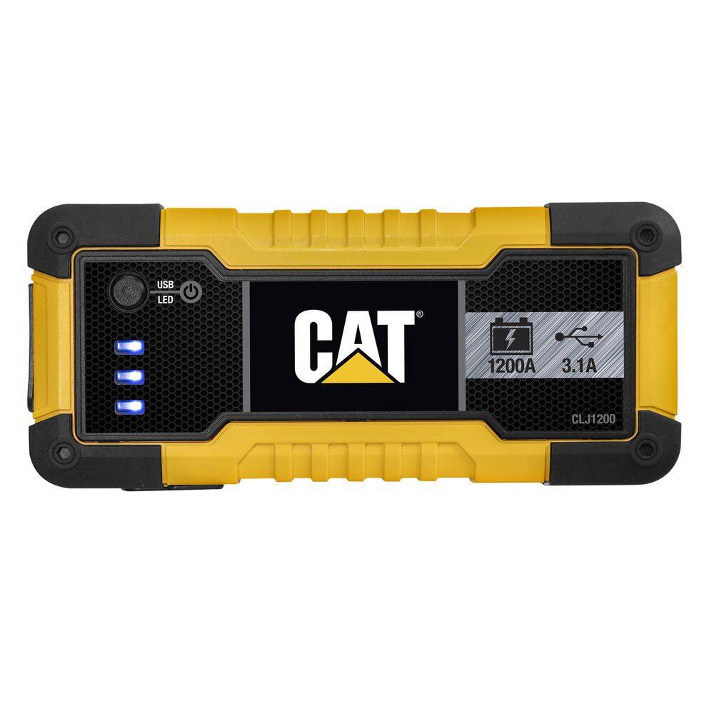 CAT CLJ1200 1200-Peak Amp Li-Ion Jump Starter with USB Portable Power