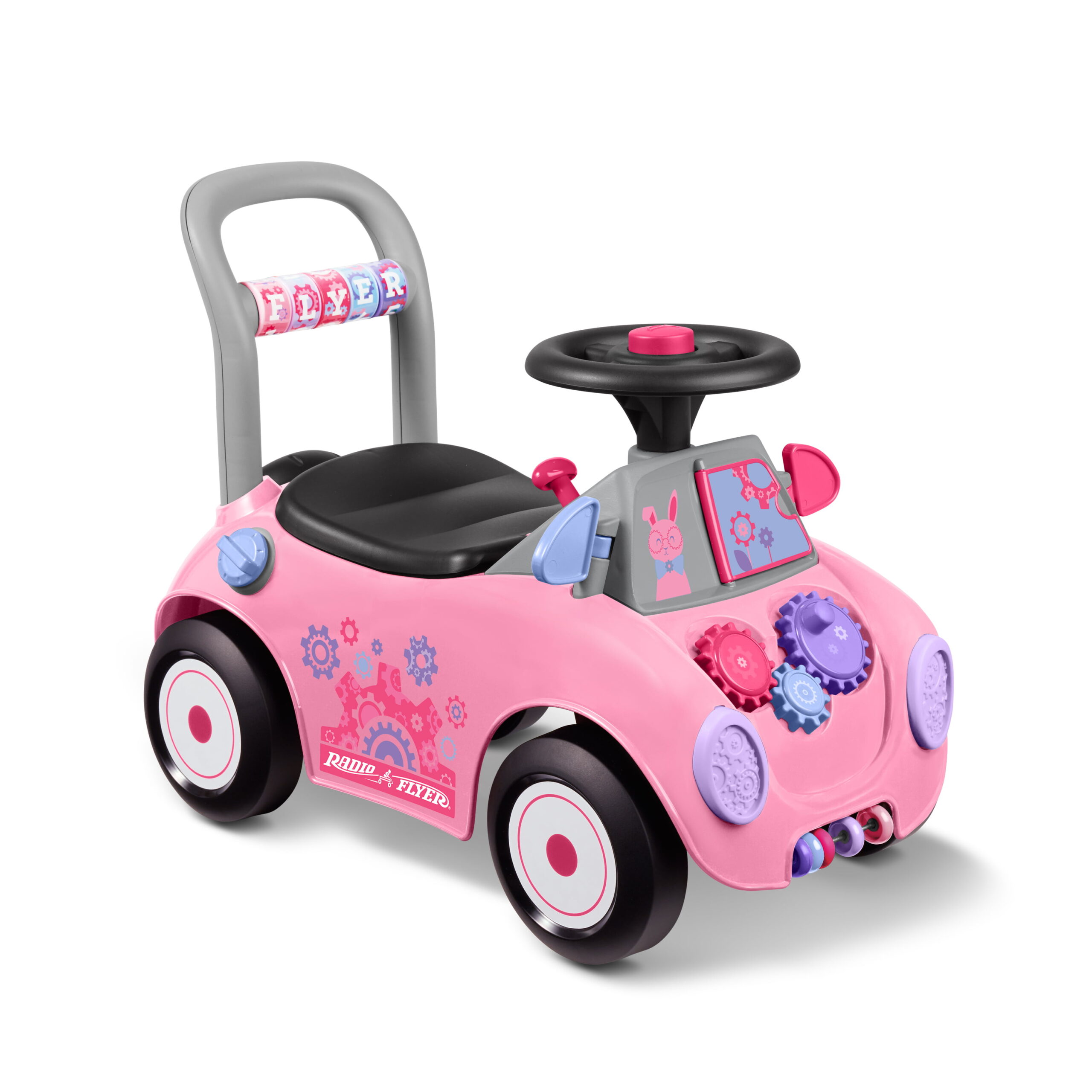 Radio Flyer. Creativity Car. Ride-on and Child Push Walker. Pink