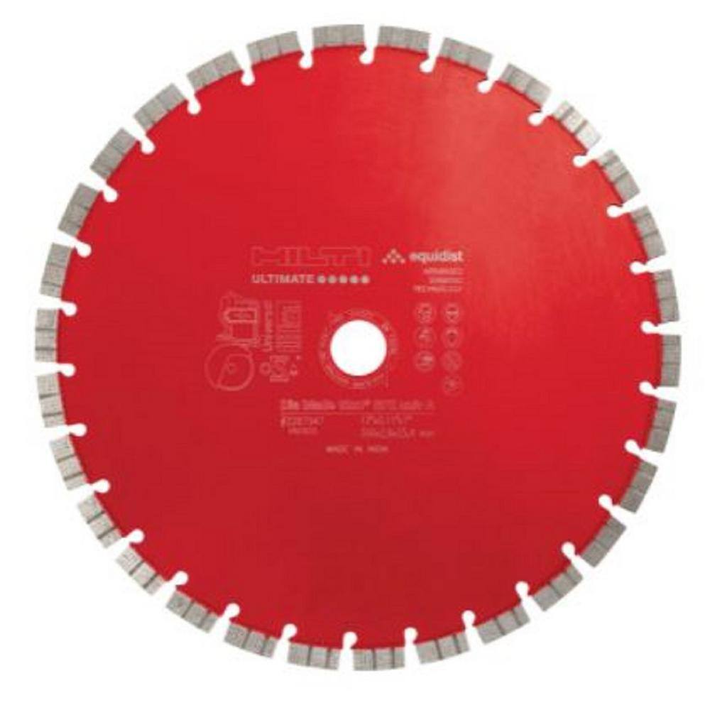 Hilti 2287947 12 in. x 1 in. SPX Metal Universal A Diamond Blade for NURON Battery Cut-Off Saw
