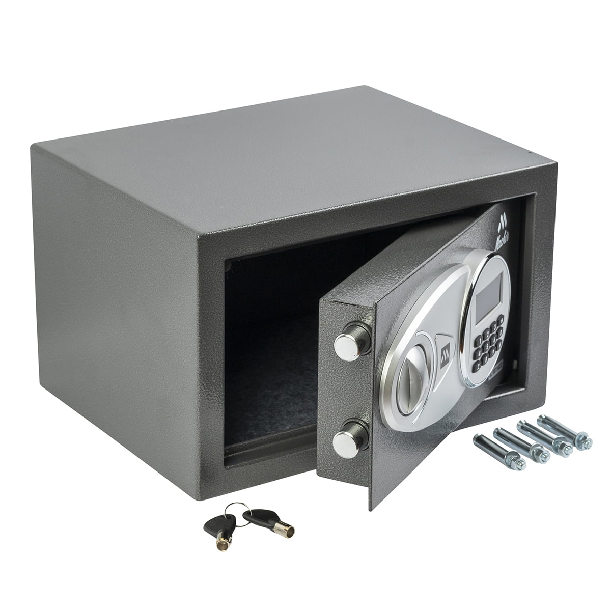 Machir Personal Electronic Fire Resistant Steel Gun Safes. Programmable keypad.