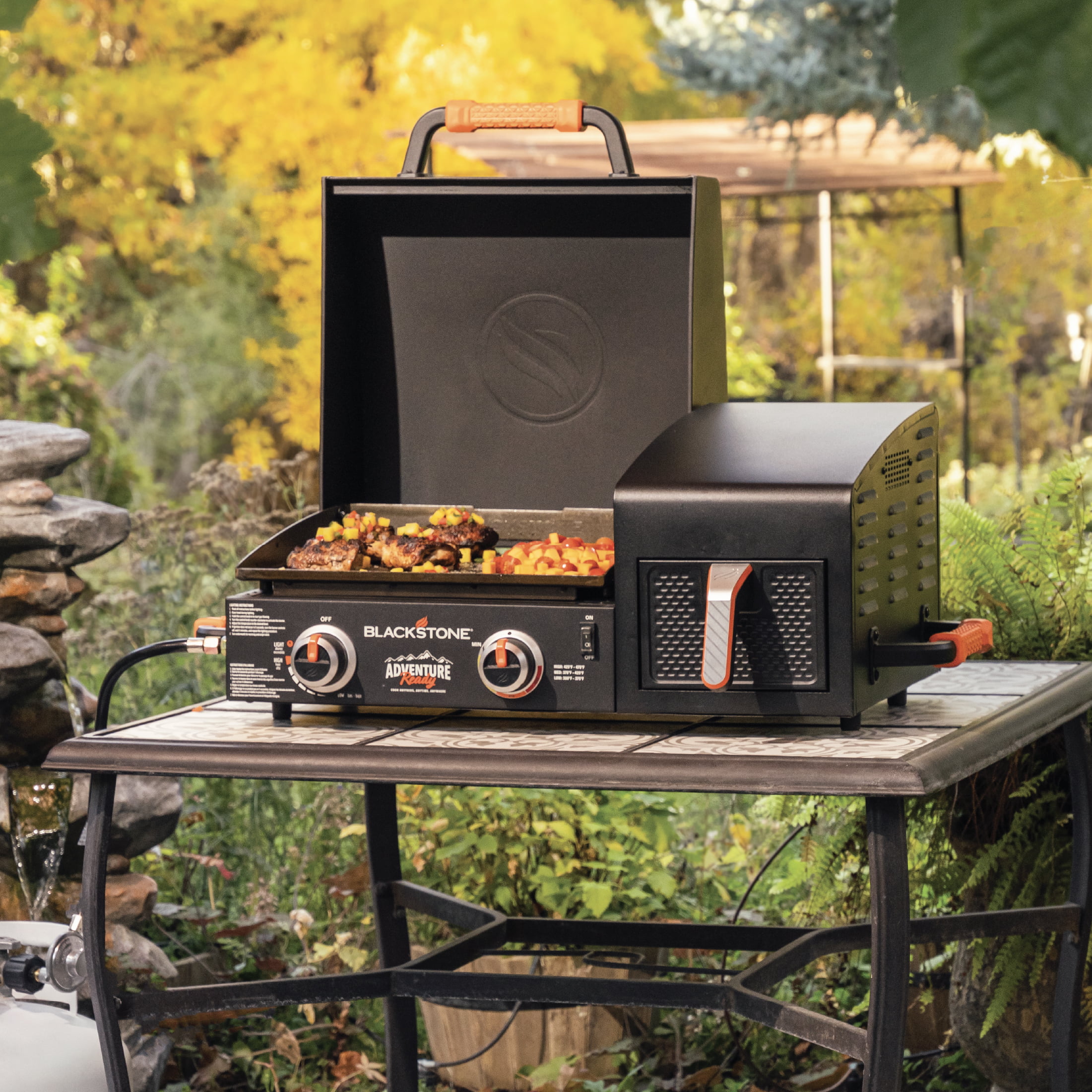 Blackstone Adventure Ready 17″ Griddle with Electric Air Fryer