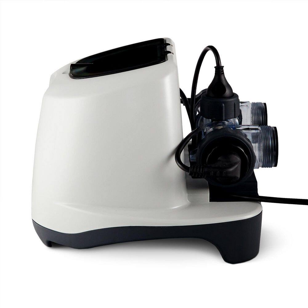 INTEX 26667EG + 28000E Saltwater System for Pool with Wall Mounted Pool Surface Skimmer