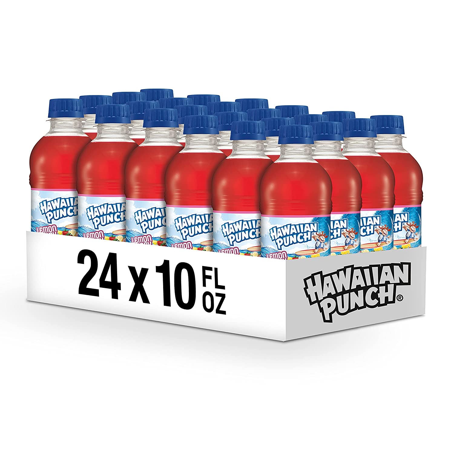 Hawaiian Punch Lemon Berry Squeeze. 10 fl oz bottles (Pack of 24)