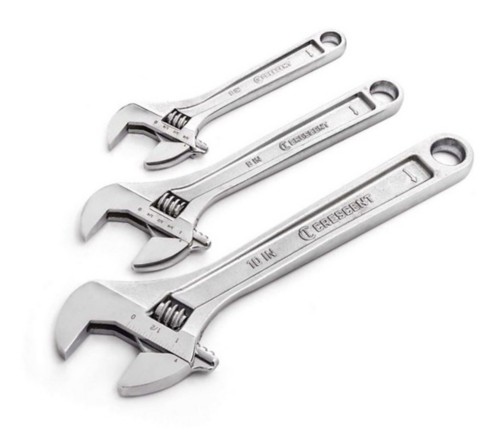 Crescent Adjustable Wrench 3 pc Set