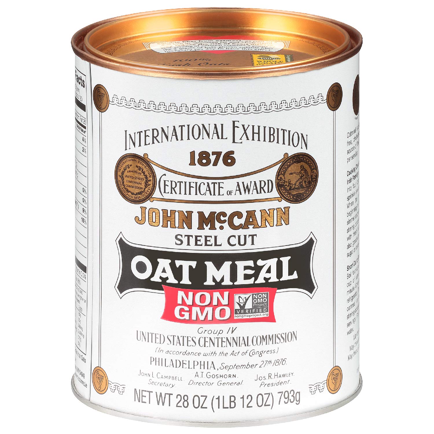 McCann-s Irish Oatmeal. Traditional Steel C