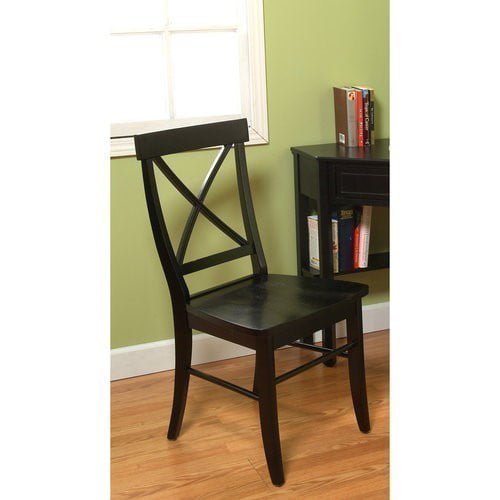 Easton Crossback Chair. Black