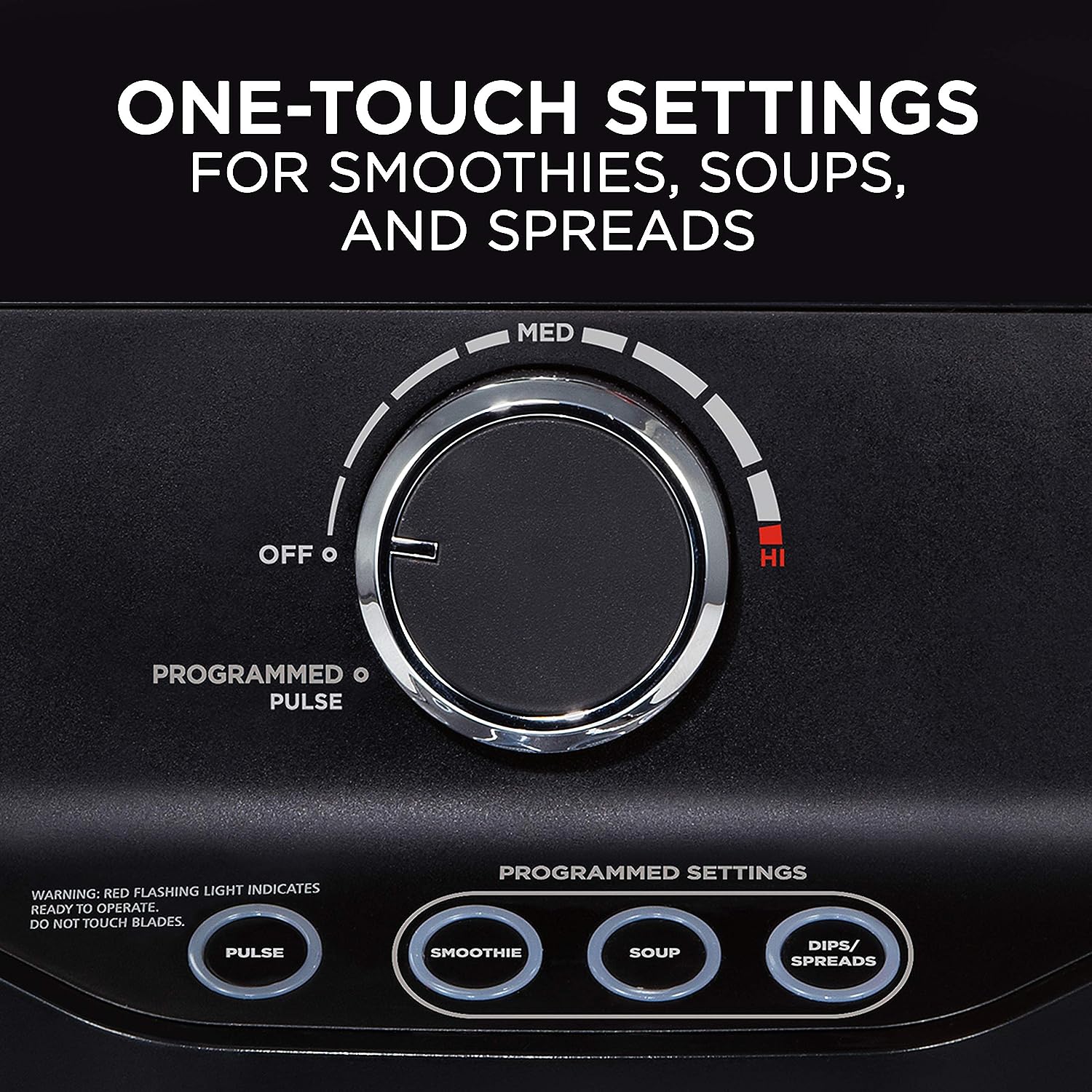 Oster Versa Professional Power Blender | 1400 Watts | Stainless Steel Blade | Low Profile Jar | Perfect for Smoothies. Soups. Black