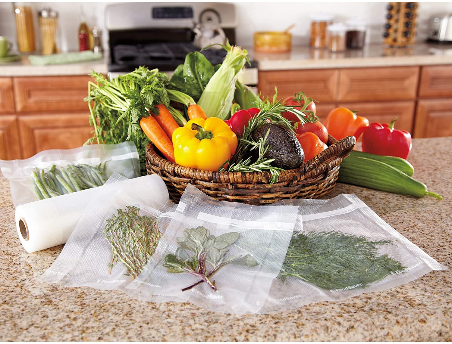 FoodSaver 11″ x 16′ Vacuum Seal Roll. 3 Pack