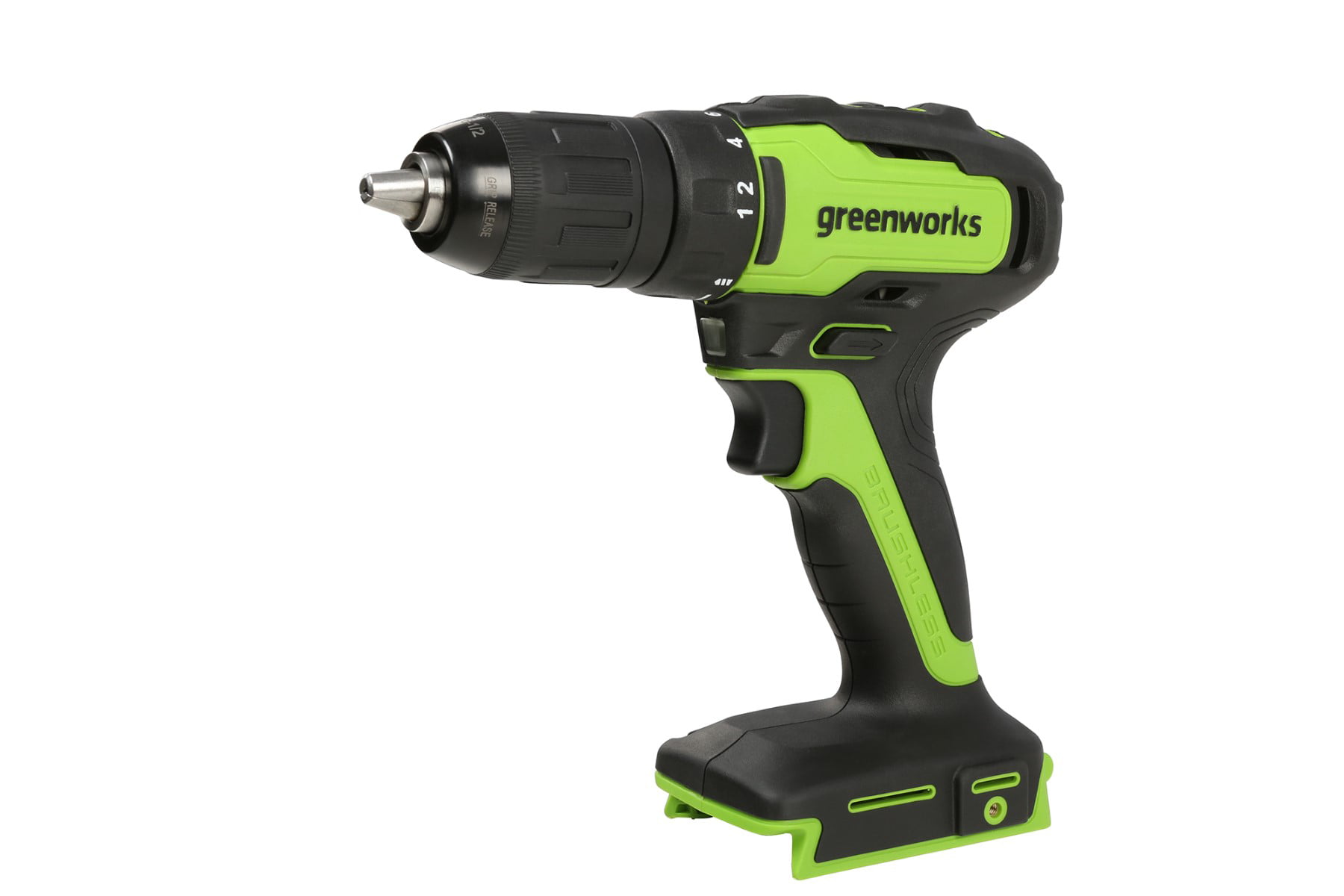 Greenworks 24V Brushless 1/2-inch Drill / Driver. Battery Not Included. 3703302AZ