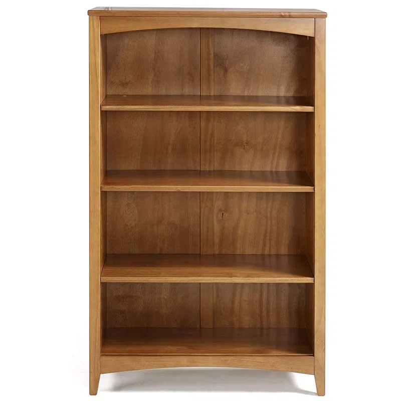 Winston Porter Mccrory 48” W Solid Wood Standard Bookcase