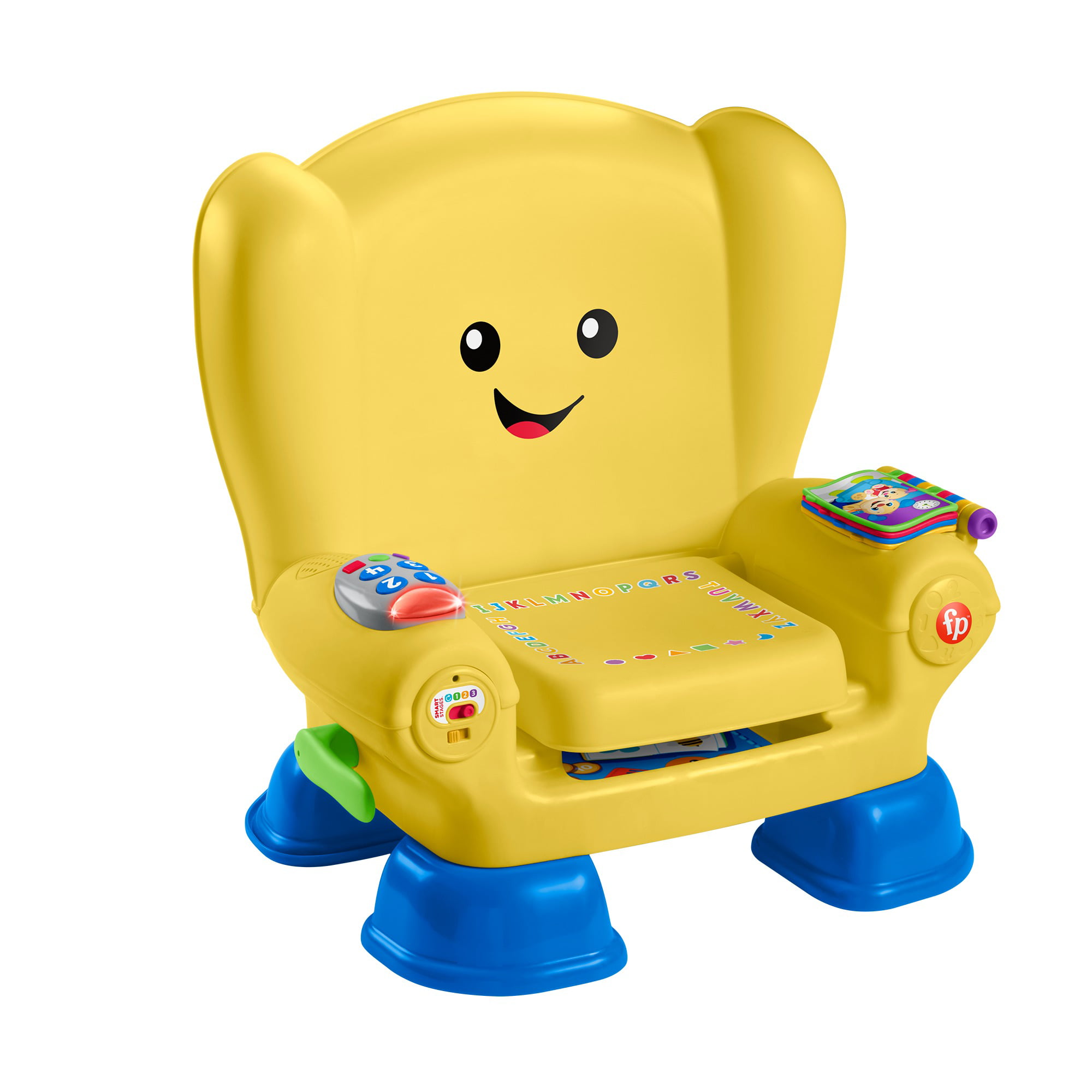 Fisher-Price Laugh & Learn Smart Stages Chair Musical Toddler Toy. Yellow
