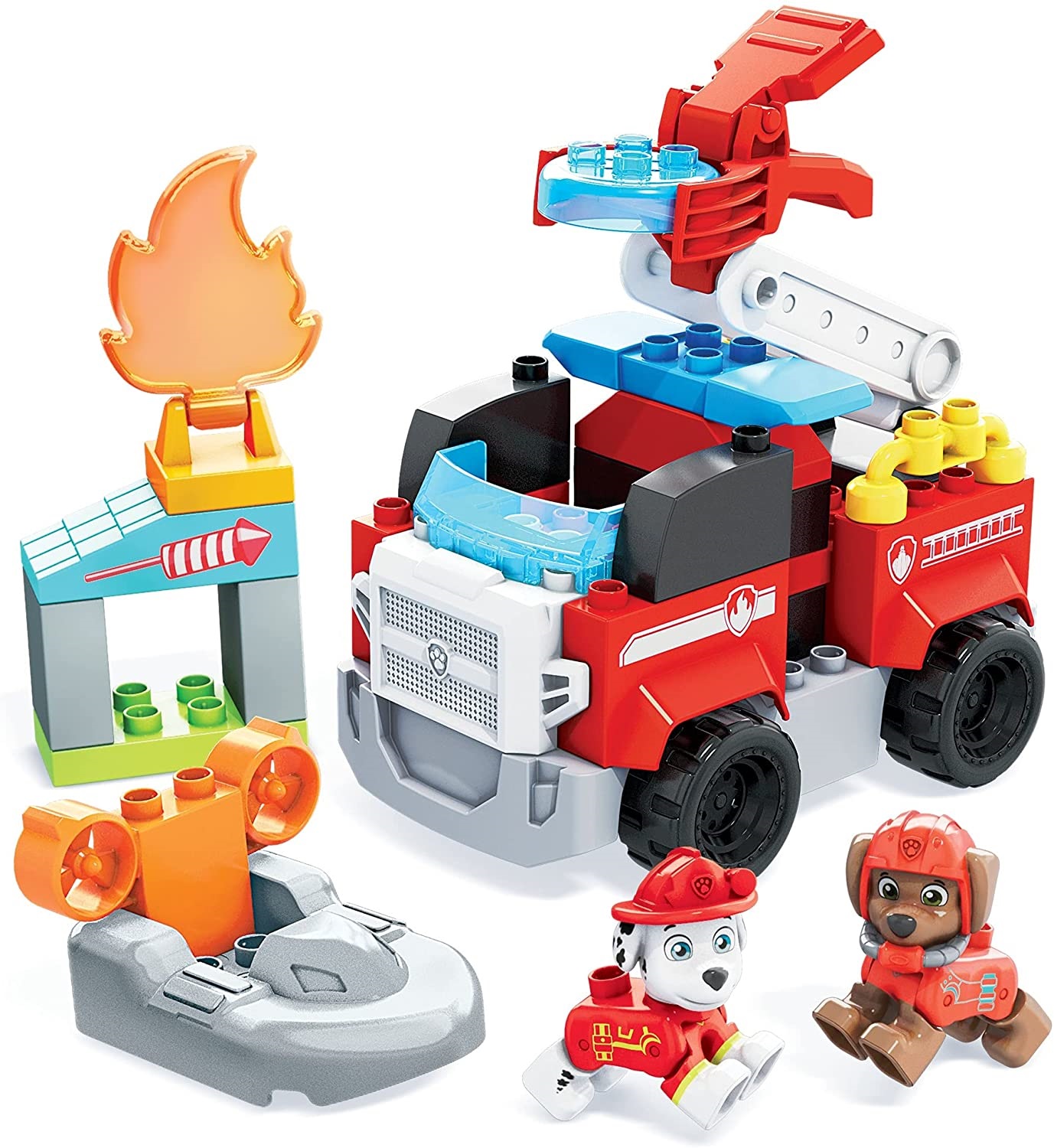 Mega Bloks PAW Patrol Marshall-s City Fire Rescue. Building Toys. 34 Pieces