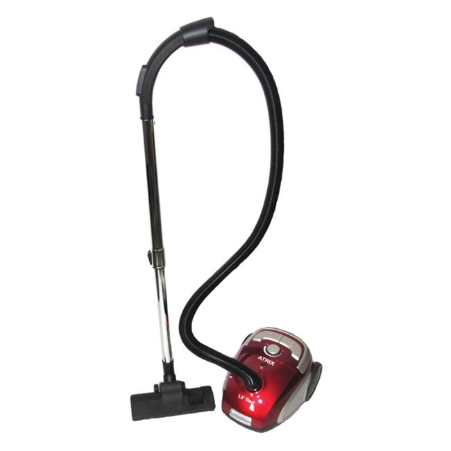 Atrix Lilhepa Canister Vacuum. Red