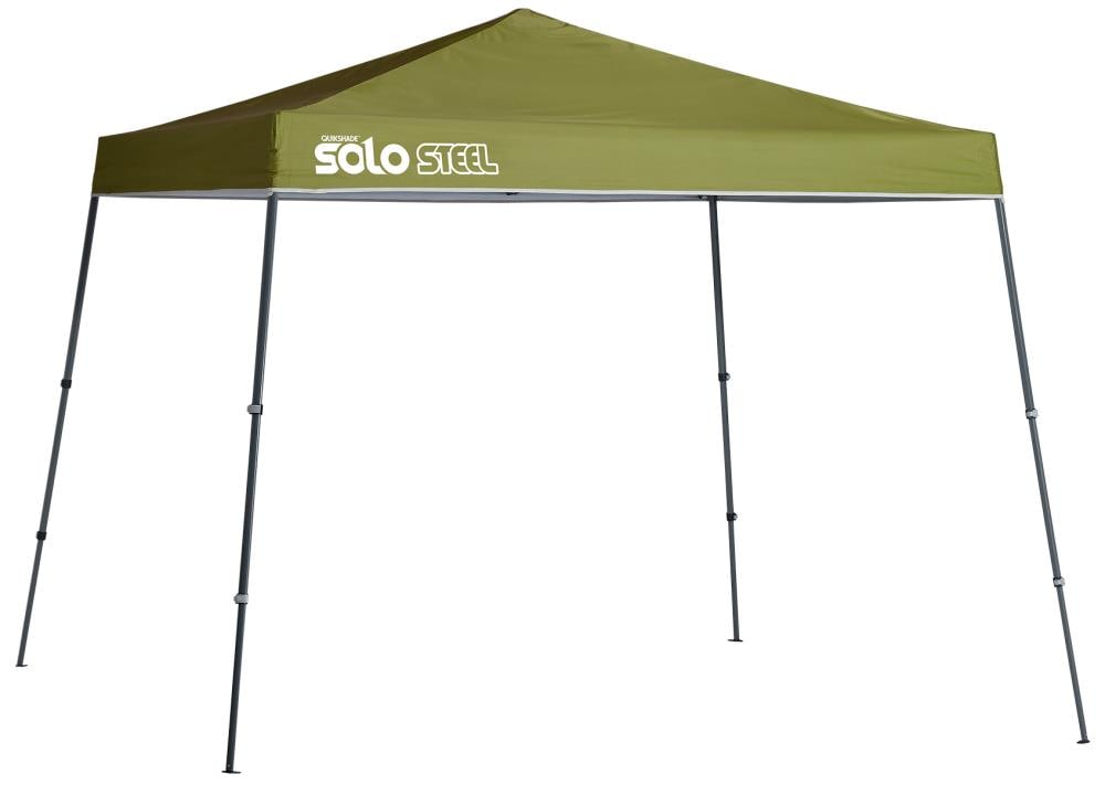 Quik Shade 10.17-ft x 10.17-ft Square Olive Pop-up Canopy