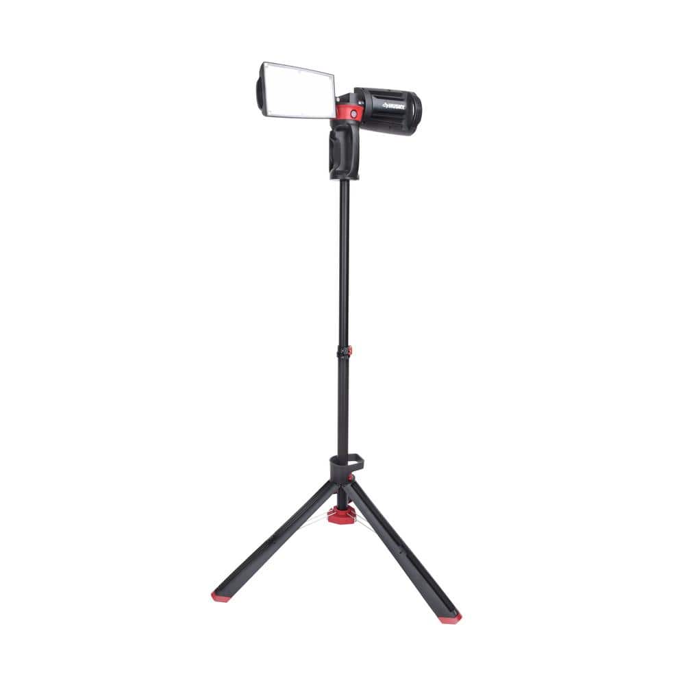 Husky 7901304012 7000 Lumens Portable Corded LED Work Light with Tripod
